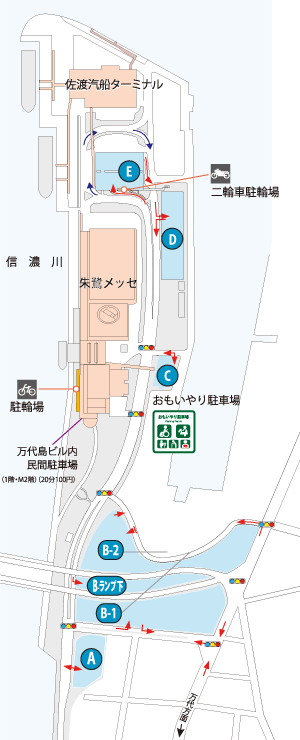 新潟フェリーターミナル 駐車場